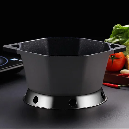 Miniatura 4 de 2 anillos para wok, estante de acero inoxidable, tamaño reversible de 7¾ pulgadas y 9¾ pulgadas para uso en la cocina.. 2 PIEZAS
