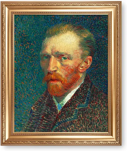 Miniatura 11 de A&T ARTWORK Noche estrellada sobre el Ródano de Vincent Van Gogh. Tamaño del marco: 36 x 30 pulgadas, tamaño de la imagen: 30 x 24 pulgadas