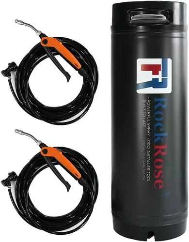 Miniatura 10 de RockRose Pulverizador de 3 Galones de Acero Inoxidable Tanque Presurizado Cilíndrico - Pulverizador Industrial Solución de Alta Eficiencia Operación