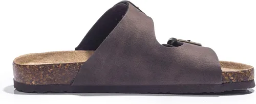 Miniatura 2 de FITORY Sandalias con purpurina para niños y niñas, pantuflas de corcho con correas ajustables para niños pequeños y niños grandes