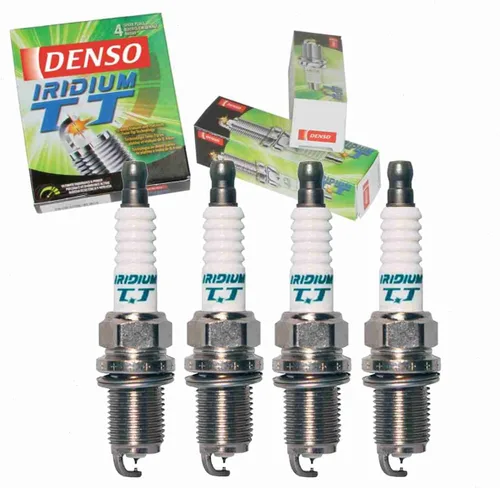 4 bujías DENSO Iridium TT compatibles con Honda Fit 1.5L L4 2007-2013