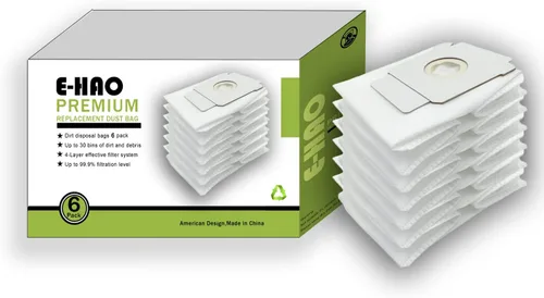 Miniatura 10 de Paquete de 10 bolsas de vacío compatibles con iRobot Roomba – i & s & j Series, bolsa de repuesto para iRobot Roomba