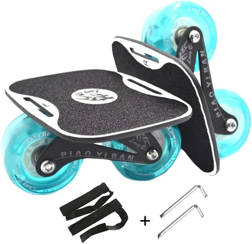 Miniatura 5 de Patines de deriva Split Skateboard portátil Patín de ruedas Freelinedrift Patín de alto rebote al aire libre deslizante adolescente adultos regalo