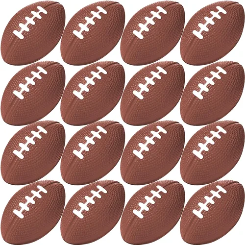 Oleitodh 36 Piezas Mini Pelotas de Estrés Deportivas de Fútbol a Granel de 4 pulgadas, Mini Pelota Deportiva de Espuma para Niños y Adultos, Pelota
