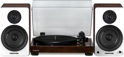 Miniatura 13 de Fluance RT81 Elite - Tocadiscos de vinilo de alta fidelidad (negro piano), altavoces estéreo Ai61 de 6.5 pulgadas (ceniza negra), lápiz capacitivo