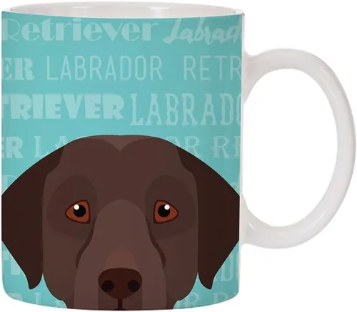 Miniatura 11 de Taza de café de cerámica con diseño de raza de perro de 11 oz (Border Collie)
