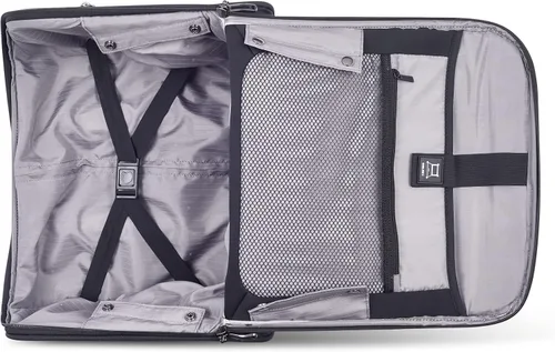 Miniatura 4 de DELSEY PARIS Helium DLX Softside - Maleta para debajo del asiento con 2 ruedas, Negro, Helium DLX Softside Equipaje Under-seater con 2 ruedas