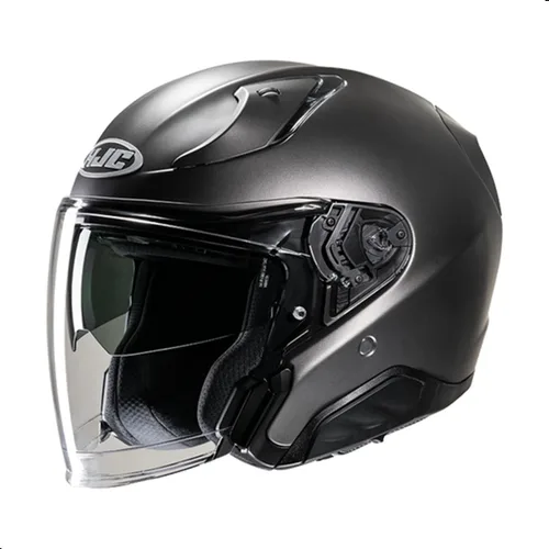 Miniatura 6 de Casco de motocicleta HJC RPHA 31 sólido con visera HJ-39 Pinlock, aprobado por DOT (Negro, XS)
