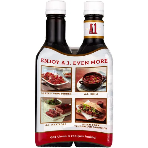 Miniatura 3 de Salsa de carne A-1 - Botellas de 2/15oz