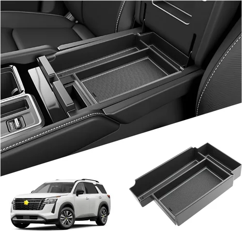 Miniatura 17 de SKTU Compatible con 2020-2024 2025 Land Rover Defender organizador de consola central 2023 2024 2025 accesorios Defender 2024 2025 bandeja