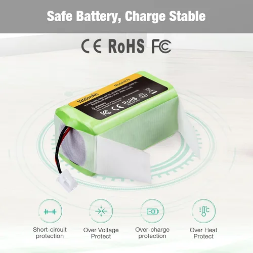 Miniatura 8 de FirstPower Batería RVBAT850 de 3.2Ah – Reemplazo para Batería de Aspiradora Shark, Shark Ion R75, RV761, RV850C, RV1000S, RV1100VL, RV101AE