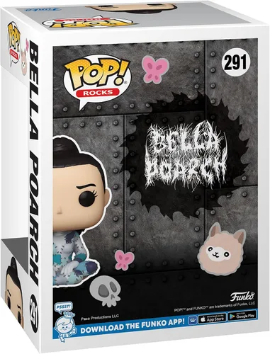 Miniatura 3 de Funko Pop! Rocks: Bella Poarch en traje de patchwork