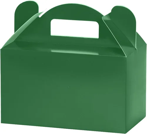 Miniatura 18 de MOORAY Paquete de 30 cajas de dulces con asas, cajas de regalo para fiestas de cumpleaños infantiles, baby shower, boda, Halloween y Navidad (dorado)