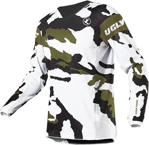 UGLY FROG Camiseta de ciclismo clásicode moda para hombre, camiseta de ciclismo y camiseta de bicicleta para verano, ropa deportiva para bicicleta,