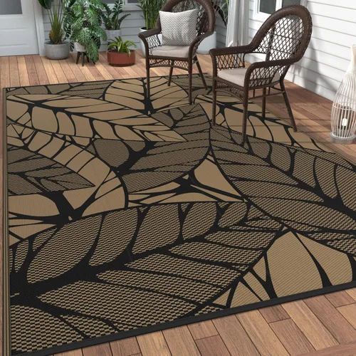 Miniatura 58 de GENIMO - Tapete reversible e impermeable para patios y exteriores, oferta, paja de plástico, para áreas grandes, campamentos, RV, pícnics, terrazas