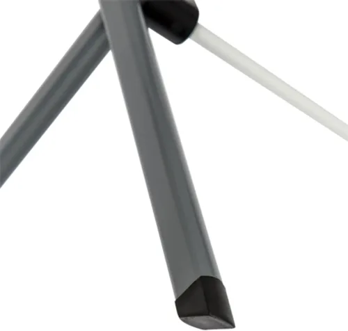 Miniatura 7 de Honey-Can-Do Estante de secado de ropa plegable de metal, 50 libras, 29 x 14.2 x 42.1 pulgadas, blanco y gris