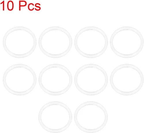 Miniatura 3 de uxcell Junta tórica de silicona, 1.260 in de diámetro exterior, 1.024 in de diámetro interior, 0.118 in de ancho, junta de anillos de sellado VMQ