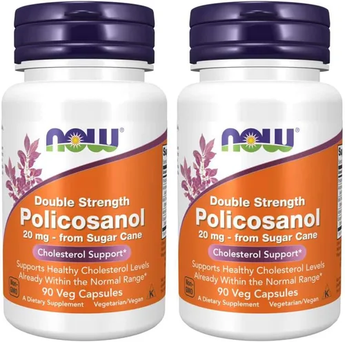 Miniatura 9 de Policosanol ahora 100 % natural, 0.0007 oz, 90Vcaps, caña de azúcar, 1824, 1, 1