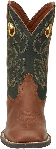 Miniatura 2 de Justin Boot Company Bowline Whiskey 11 Stampede Western - Botas de vaquero para hombre