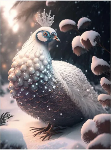 Miniatura 9 de Kit de pintura de diamantes de bricolaje hermosa pintura de pavo real, pintura de diamante 5D, diamantes de imitación de cristal, hermoso pavo real