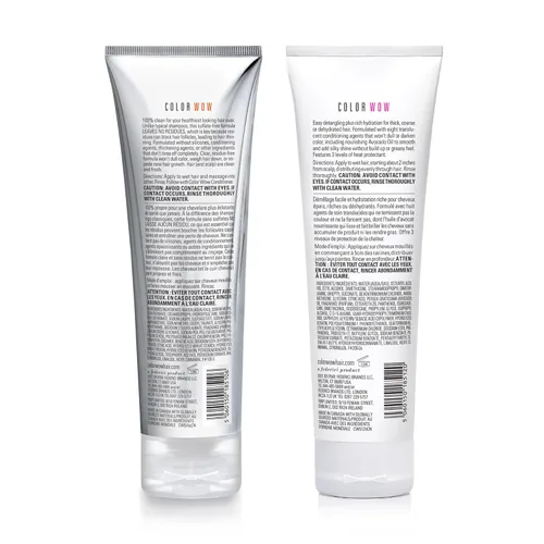 Miniatura 2 de COLOR WOW Dream Clean Duo - CHAMPÚ DE SEGURIDAD DE COLOR 100% limpio, sin sulfatos y ACONDICIONADOR DE SEGURIDAD DE COLOR sin peso Logra un