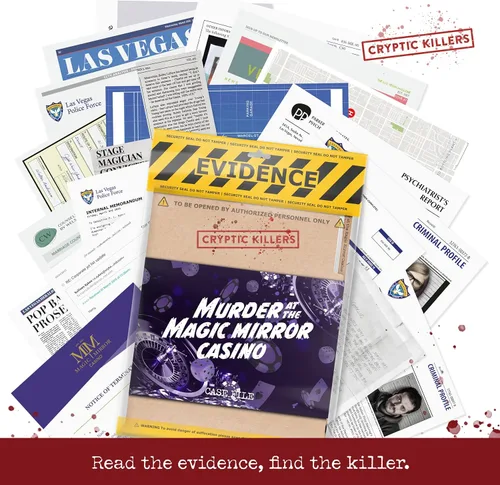 Miniatura 6 de Cryptic Killers Juego de misterio de asesinato sin resolver - Archivos de casos fríos Investigación Detective Evidencia y archivo de crimen