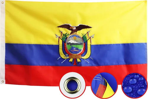 Miniatura 17 de Bandera de Australia de doble cara de 3 x 5 para exteriores, banderas australianas, nailon 210D resistente, estrellas bordadas, rayas cosidas