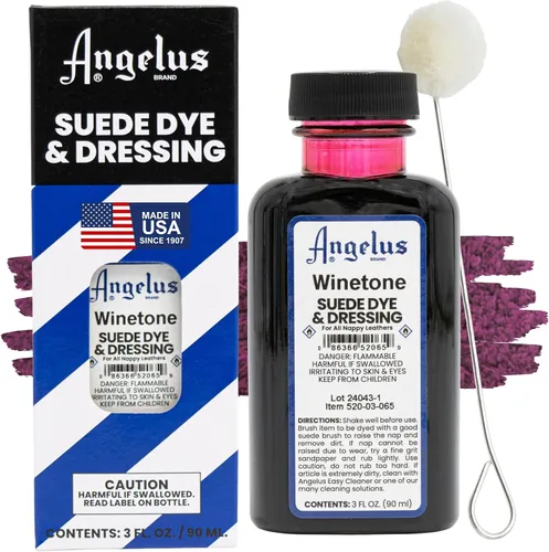 Miniatura 23 de Angelus Tinte para Gamuza - Beige - 3 oz Tinte Líquido Premium para Gamuza, Nubuck y Cuero Napa