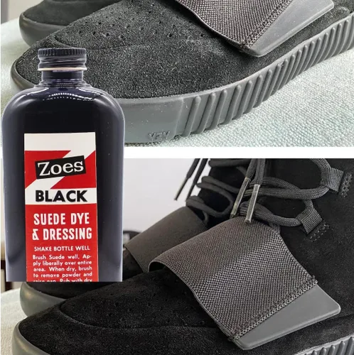 Miniatura 5 de Zoes - Tinte de piel de ante negro - Restaura y recolora zapatos botas bolsos muebles y más - 25 onzas - Fabricado en Estados Unidos
