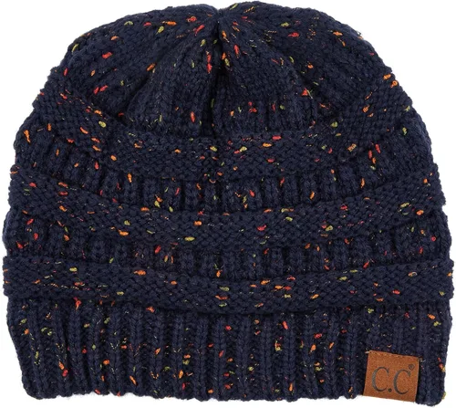 Miniatura 64 de C.C Trendy Warm Chunky Soft Stretch Cable Knit Beanie