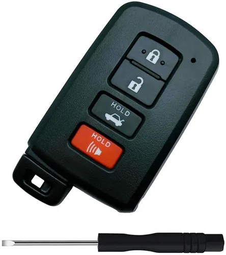 Miniatura 8 de Funda inteligente de repuesto para llave de automóvil sin llave inteligente con control remoto para Toyota Highlander Land Cruiser Tacoma Sequoia