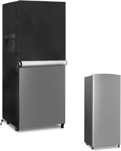 Miniatura 9 de Cubierta para refrigerador y enfriador de bebidas para la mayoría de minineveras de cerveza o vino de 3.2 pies cúbicos, impermeable, a prueba