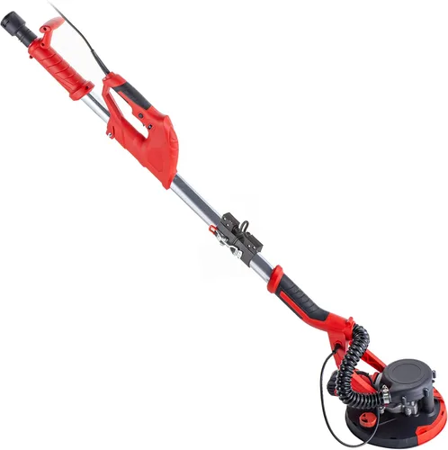 Miniatura 9 de VEVOR Lijadora de paneles de yeso 750W, lijadora eléctrica de velocidad variable 800-1750RPM, lijadora de paneles de yeso lijadora plegable