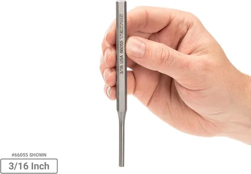 Miniatura 6 de TEKTON Juego de punzón y cincel, 20 piezas (centro, sólido, alfiler, cincel) PNC99001 Fabricado en Estados Unidos
