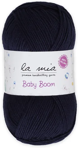 Miniatura 56 de 1 madeja La Mia Baby Boom, hilo acrílico 100% antipilling para tejer y ganchillo para tejer y ganchillo, 3.53 oz (3.5 onzas) / 820.2 ft