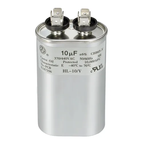 Miniatura 11 de Condensador de CA 45+5 uF 45/5 MFD ±6% 370V/440VAC CBB65 Condensador de arranque circular de doble funcionamiento para bomba de calor, aire