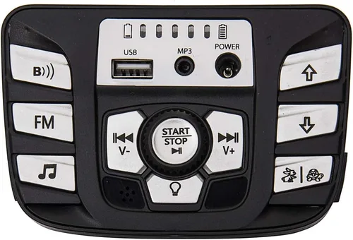 Miniatura 5 de 12V Coche eléctrico para niños Multifuncional PCB Blanco y Negro Panel Central, Placa de Circuito Impreso Control Entretenimiento Sistema Operativo