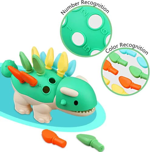 Miniatura 4 de Juguetes sensoriales para bebés y niños pequeños Montessori para aprender habilidades motoras finas para 6, 9, 12, 18 meses, un año, regalo
