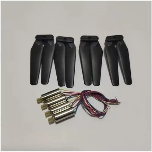 Miniatura 2 de Quadcopter - Motor de hélice con motor principal del motor motor engranaje de motor pieza de repuesto para dron E88 Pro E88Pro RC