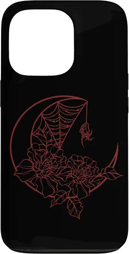Miniatura 10 de Goth Y2K Alt Fairy Grunge Emo Flower Rose Web Spider Moon Case for iPhone 17
