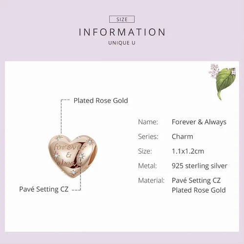 Miniatura 5 de Abalorios de ángulo de amor de plata de ley 925 con forma de corazón de amor a mano en ángulo de cuatro hojas de trébol para pies de bebé para mujer