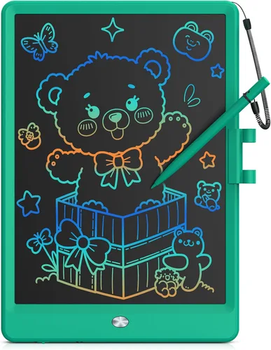 Miniatura 11 de Bravokids Juguetes para niñas y niños de 3 a 6 años, tableta de escritura LCD tablero de dibujo de 10 pulgadas, almohadillas de dibujo electrónicas