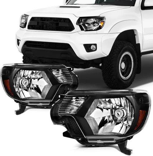 Miniatura 9 de Ensamble de faros SCITOO Compatible con 2010-2014 para Subaru Legacy 2010-2014 para Subaru Outback Faros con lente transparente y carcasa cromada