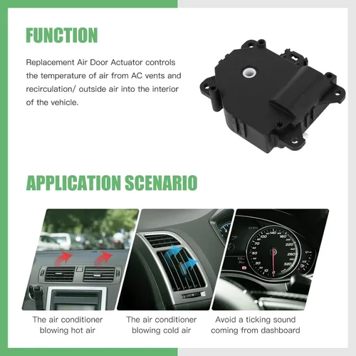 Miniatura 5 de SCITOO 604-962 Actuador de puerta mezcladora de calefacción y ventilación HVAC compatible con Lexus ES350 2016-2018, para Toyota Avalon 2005-2018