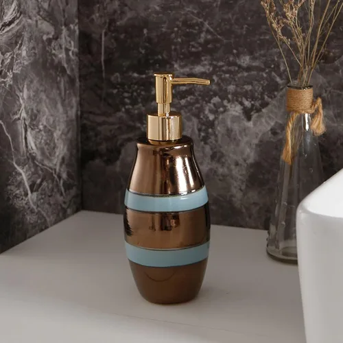 Miniatura 6 de Soap Dispenser Handsoaps Dispenser Nordic Retro Soap Dispenser Shampoo Lotion Bottle Push-type Ceramic Soap Dispenser Shower Gel Dispenser Can Be