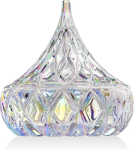 Miniatura 7 de Godinger Blue Glass Hershey Kiss - Plato de dulces - Una delicia dulce y elegante