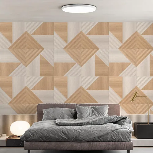 Miniatura 3 de Art3d Paquete de 6 paneles de pared acústicos autoadhesivos para decoración del hogar, paneles insonorizantes de 24 x 24 pulgadas para oficina