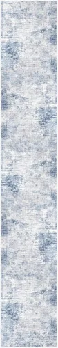 Miniatura 65 de IOHOUZE Alfombra abstracta lavable de 3 x 12 pies para pasillos, antideslizante para cocina, camino de entrada de lana sintética para interiores