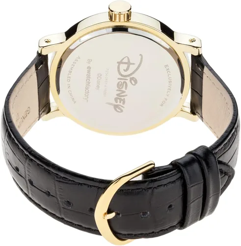 Miniatura 2 de Disney Mickey Mouse - Reloj analógico vintage de cuarzo para adultos Negro