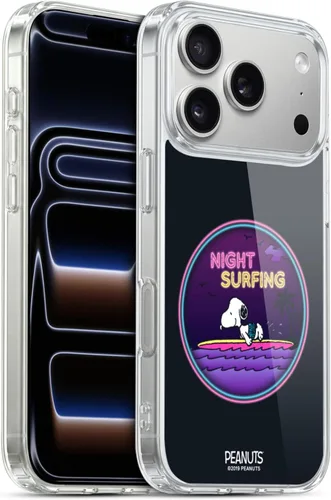 Miniatura 149 de Head Case Designs Peanuts Tropical Surf Snoopy Aloha Disco Gel Funda con licencia oficial [protección de grado militar] compatible con Apple iPhone